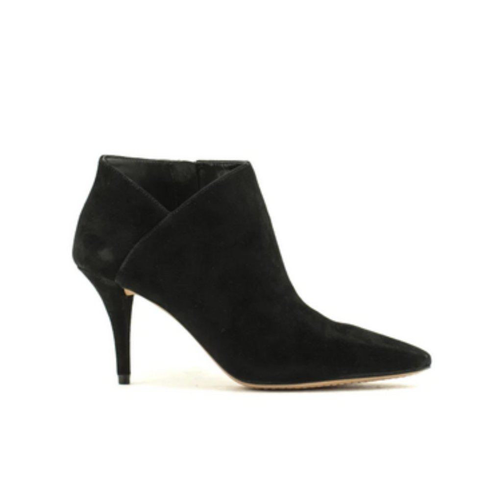 Vince Camuto Avelinsa Black Suede Booties